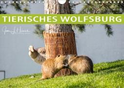 Tierisches Wolfsburg (Wandkalender 2021 DIN A4 quer)