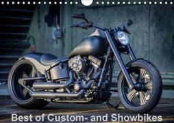 Best of Custom- and Showbikes Kalender (Wandkalender 2021 DIN A4 quer)