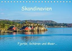 Skandinavien - Fjorde, Schären und Meer... (Tischkalender 2021 DIN A5 quer)
