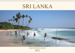 Sri Lanka Das Wunder Asiens (Wandkalender 2021 DIN A3 quer)
