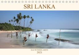 Sri Lanka Das Wunder Asiens (Tischkalender 2021 DIN A5 quer)