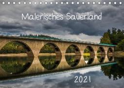 Malerisches Sauerland (Tischkalender 2021 DIN A5 quer)