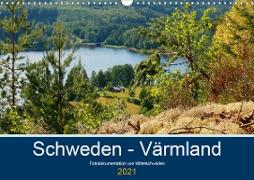 Schweden - Värmland (Wandkalender 2021 DIN A3 quer)