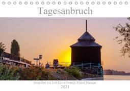 Tagesanbruch am Rhein (Tischkalender 2021 DIN A5 quer)