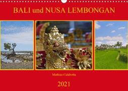 Bali und Nusa LembonganAT-Version (Wandkalender 2021 DIN A3 quer)