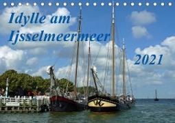 Idylle am Ijsselmeer (Tischkalender 2021 DIN A5 quer)