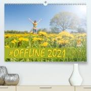 #OFFLINE (Premium, hochwertiger DIN A2 Wandkalender 2021, Kunstdruck in Hochglanz)