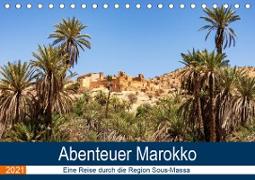 Abenteuer Marokko - eine Reise durch die Region Sous-Massa (Tischkalender 2021 DIN A5 quer)