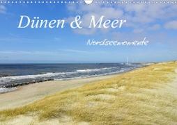 Dünen und Meer Nordseemomente (Wandkalender 2021 DIN A3 quer)