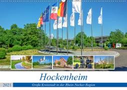 Hockenheim - Große Kreisstadt in der Rhein-Neckar-Region (Wandkalender 2021 DIN A2 quer)