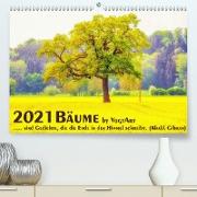 2021 Bäume (Premium, hochwertiger DIN A2 Wandkalender 2021, Kunstdruck in Hochglanz)