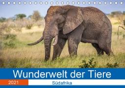 Wunderwelt der Tiere - Südafrika (Tischkalender 2021 DIN A5 quer)