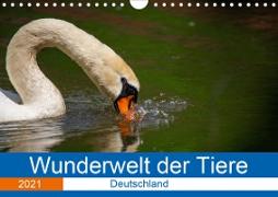 Wunderwelt der Tiere - Deutschland (Wandkalender 2021 DIN A4 quer)