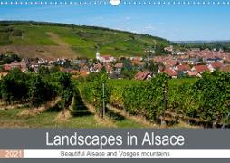 Landscapes in Alsace (Wall Calendar 2021 DIN A3 Landscape)
