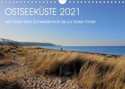 Ostseeküste 2021 (Wandkalender 2021 DIN A4 quer)