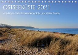 Ostseeküste 2021 (Tischkalender 2021 DIN A5 quer)
