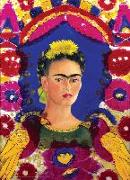 Selbstbildnis - der Rahmen von Frida Kahlo 1000 Teile