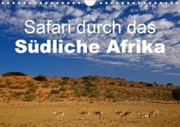 Safari durch das Südliche Afrika (Wandkalender 2021 DIN A4 quer)