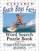 Circle It, Beach Boys Facts, Word Search, Puzzle Book