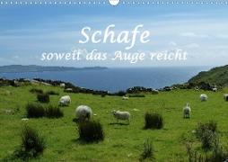 Schafe - soweit das Auge reicht (Wandkalender 2021 DIN A3 quer)