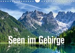 Seen im Gebirge (Wandkalender 2021 DIN A4 quer)