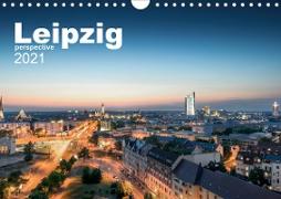 Leipzig perspective (Wandkalender 2021 DIN A4 quer)