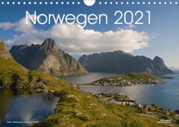 Norwegen (Wandkalender 2021 DIN A4 quer)