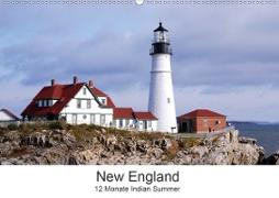 New England - 12 Monate Indian Summer (Wandkalender 2021 DIN A2 quer)