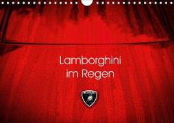Lamborghini im Regen (Wandkalender 2021 DIN A4 quer)