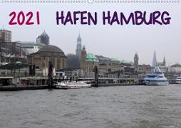 Hafen Hamburg 2021 (Wandkalender 2021 DIN A2 quer)