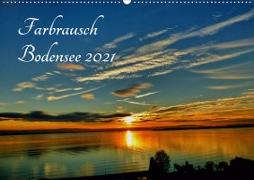 Farbrausch Bodensee (Wandkalender 2021 DIN A2 quer)