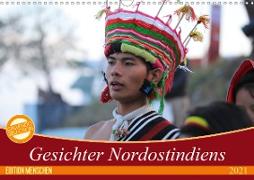 Gesichter Nordostindiens (Wandkalender 2021 DIN A3 quer)