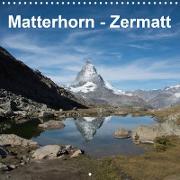 Matterhorn - Zermatt (Wall Calendar 2021 300 × 300 mm Square)
