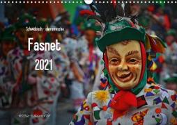 Schwäbisch alemannische Fasnet (Wandkalender 2021 DIN A3 quer)