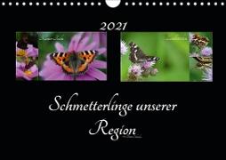 Schmetterlinge unserer Region (Wandkalender 2021 DIN A4 quer)