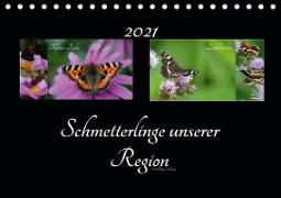 Schmetterlinge unserer Region (Tischkalender 2021 DIN A5 quer)