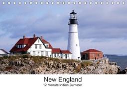 New England - 12 Monate Indian Summer (Tischkalender 2021 DIN A5 quer)