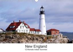 New England - 12 Monate Indian Summer (Wandkalender 2021 DIN A3 quer)