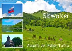 Slowakei - Abseits der Hohen Tatra (Wandkalender 2021 DIN A3 quer)
