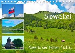 Slowakei - Abseits der Hohen Tatra (Tischkalender 2021 DIN A5 quer)