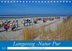 Langeoog - Natur Pur (Tischkalender 2021 DIN A5 quer)