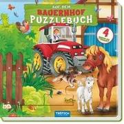 Trötsch Puzzlebuch mit 4 Puzzle Bauernhof