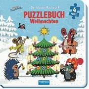 Trötsch Der kleine Maulwurf Puzzlebuch mit 4 Puzzle Weihnachten