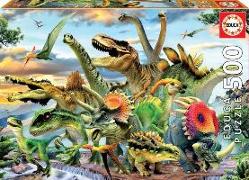 Educa Puzzle. Dinosaurs 500 Teile