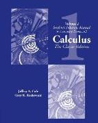 Student Solutions Manual, Vol. 1 for Swokowski's Calculus: The Classic Edition