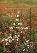 Officers Died in the Great War 1914-1919