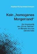 Kein "homogenes Morgenland"