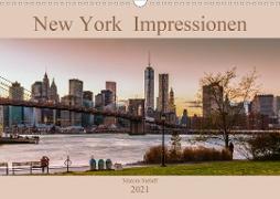 New York Impressionen 2021 (Wandkalender 2021 DIN A3 quer)