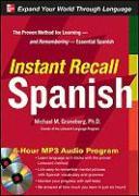 Instant Recall Spanish [With CDROM]