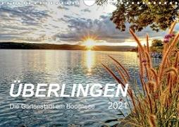 Überlingen 2021 - Die Gartenstadt am Bodensee (Wandkalender 2021 DIN A4 quer)